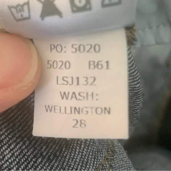 FRAME DENIM Le Skinny de Jeanne Wellington Jeans Mid-Rise Style# LSJ132 Size 28 - Picture 12 of 14